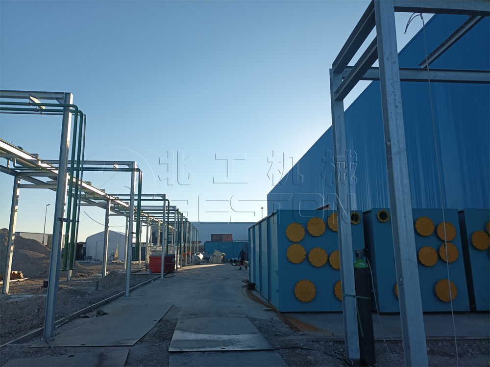 印度BLJ-10廢塑料煉油設(shè)備項(xiàng)目