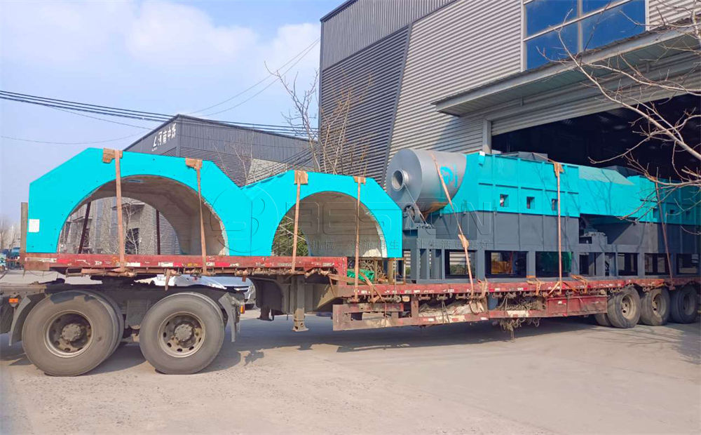 克羅地亞BST-50秸稈炭化設(shè)備發(fā)貨