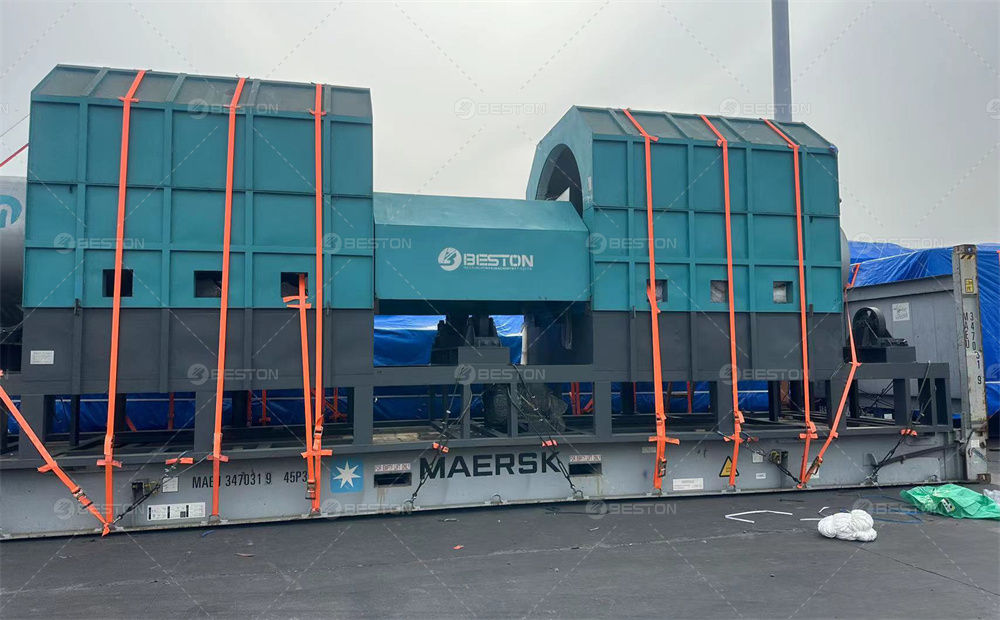 BST-50西班牙橄欖木炭化設(shè)備發(fā)貨