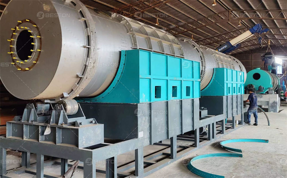 BST-30馬來(lái)西亞炭化設(shè)備安裝