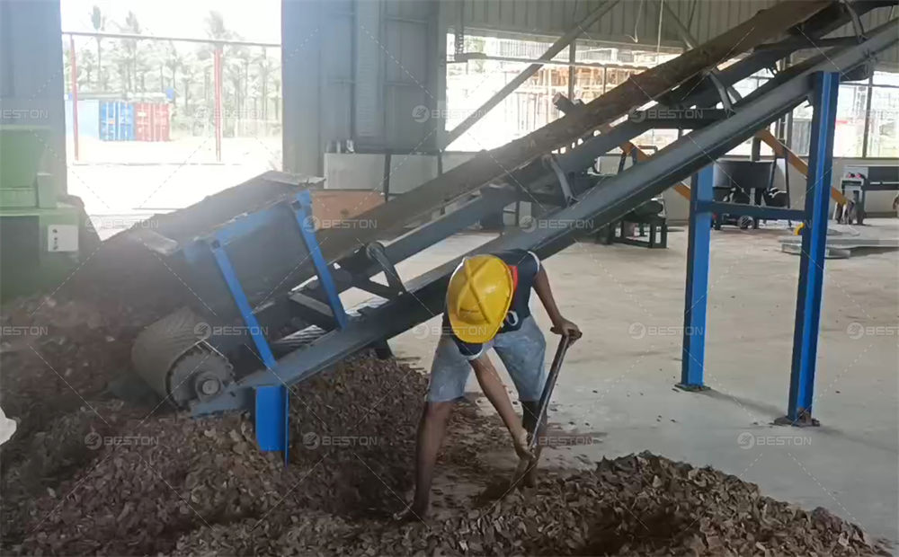 印尼BST-10椰殼碳化設(shè)備運行