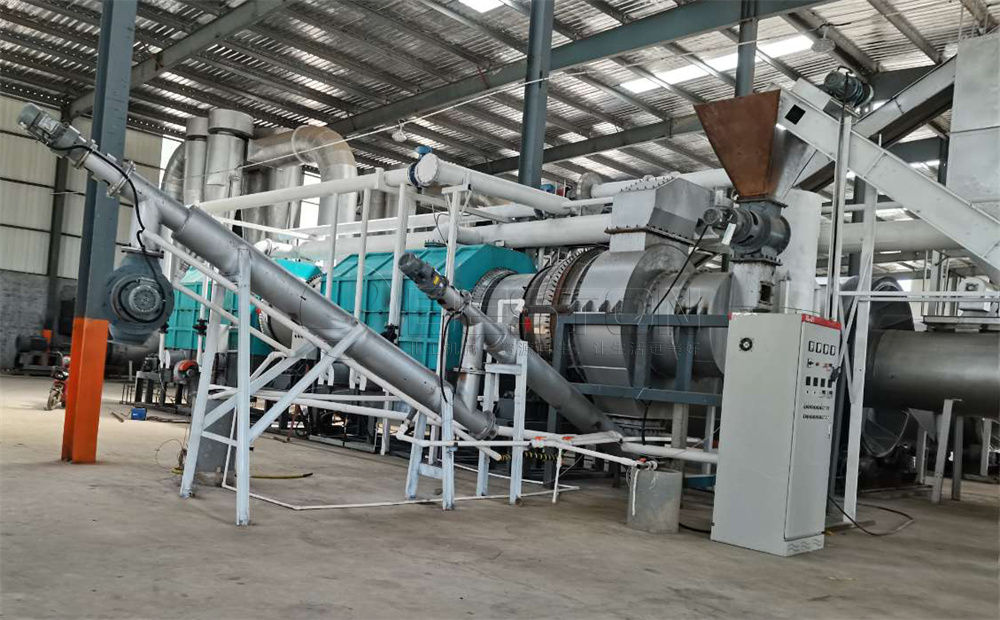 連續(xù)式碳化爐中的碳化過程是如何進(jìn)行的？